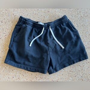 Everlane Black Sweat Shorts